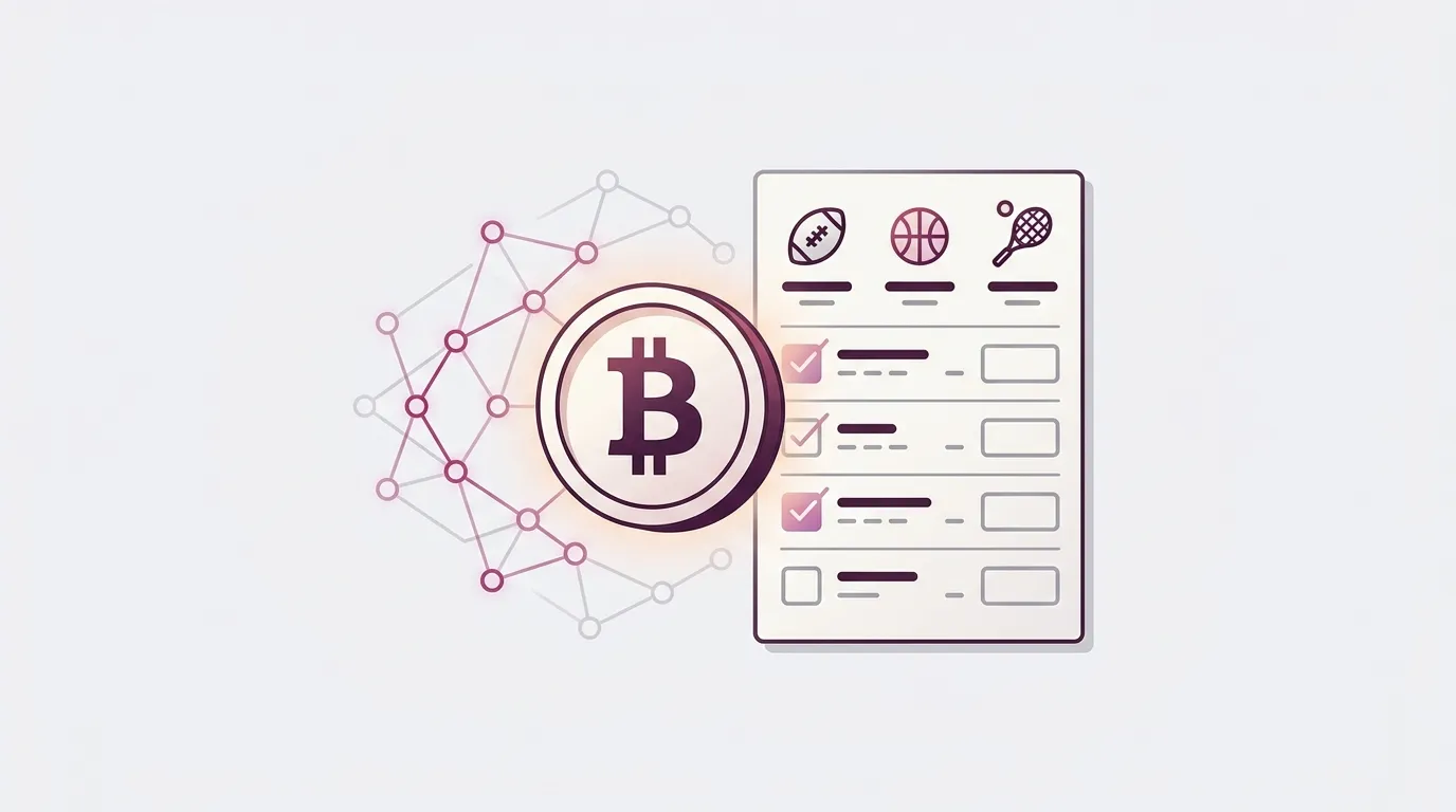 仮想通貨（ビットコイン）対応ブックメーカーのイメージ