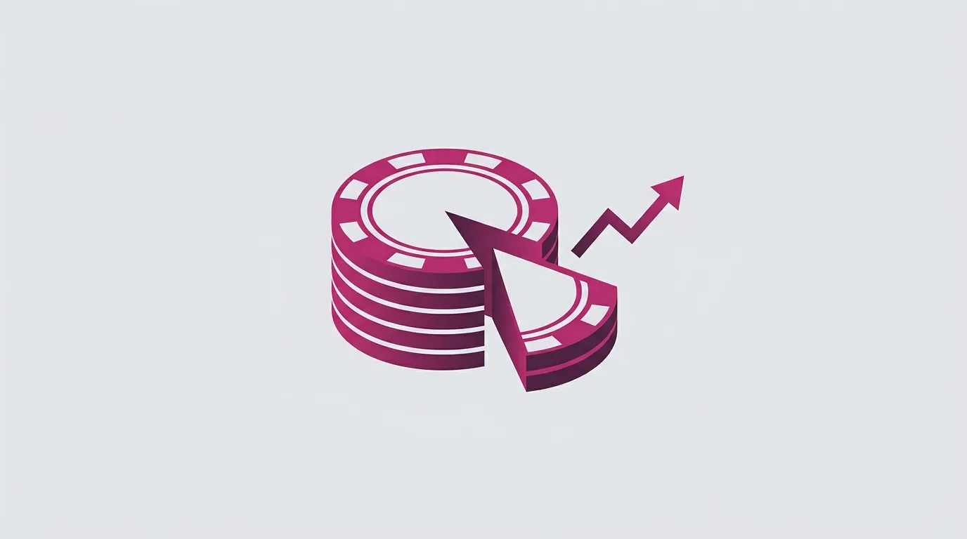 資金管理とケリー基準による賭け金の決め方のイメージ