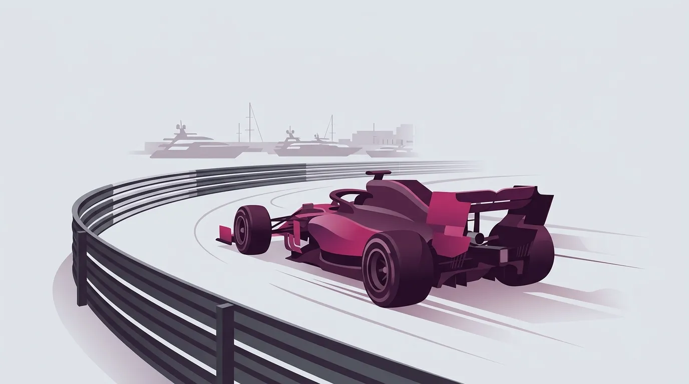 F1モナコGP・モンテカルロ市街地コースのイメージ